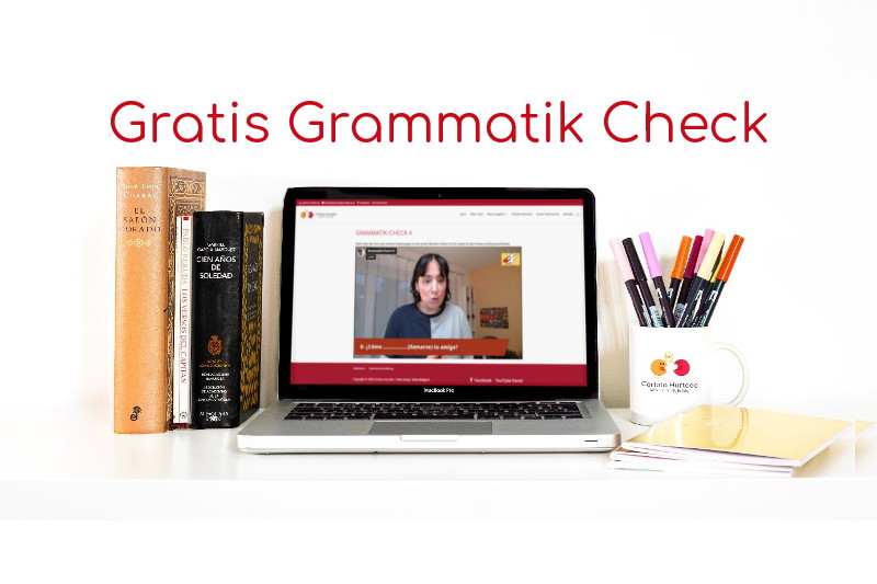 Grammatik check - spanisch test